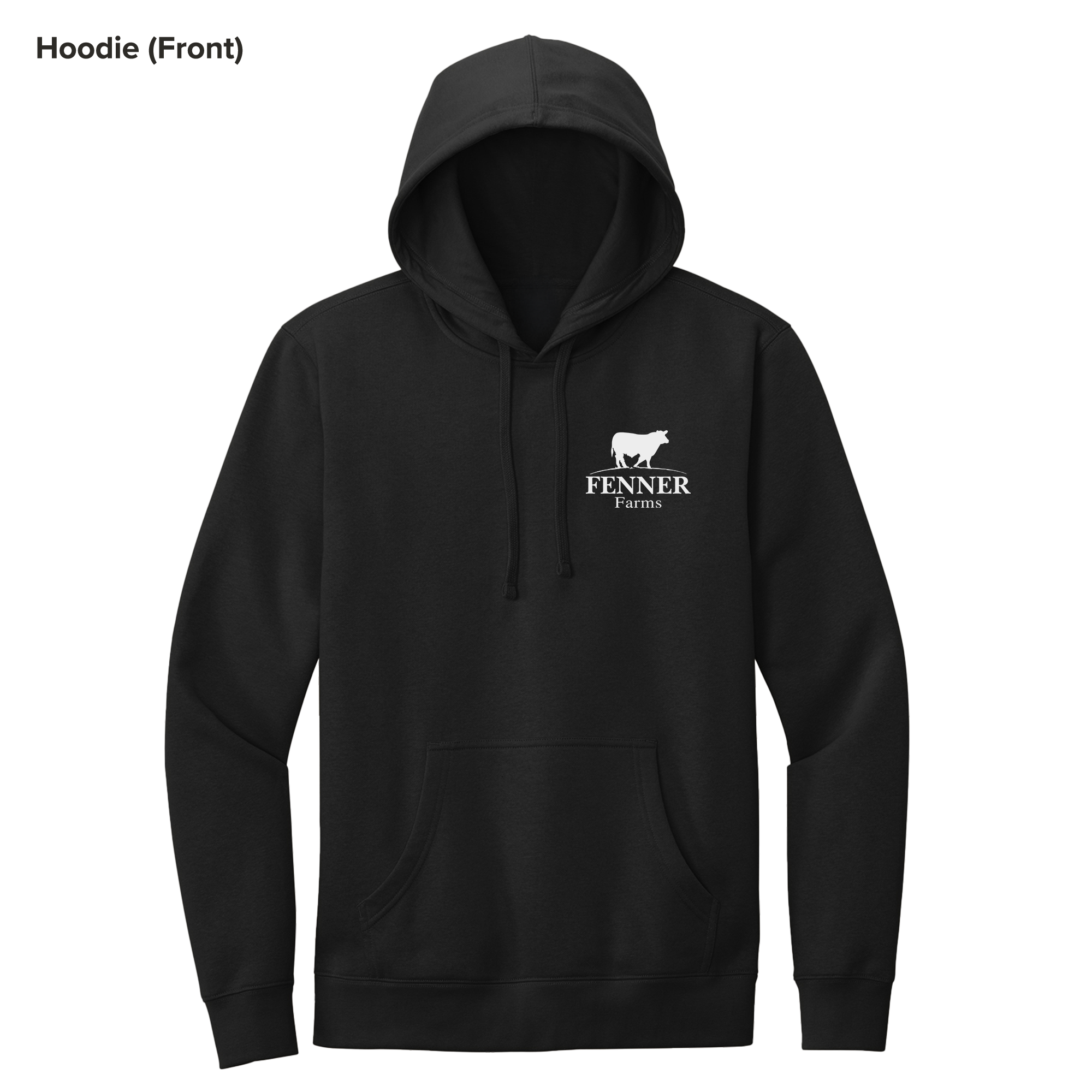 Fleece Hoodie - Black
