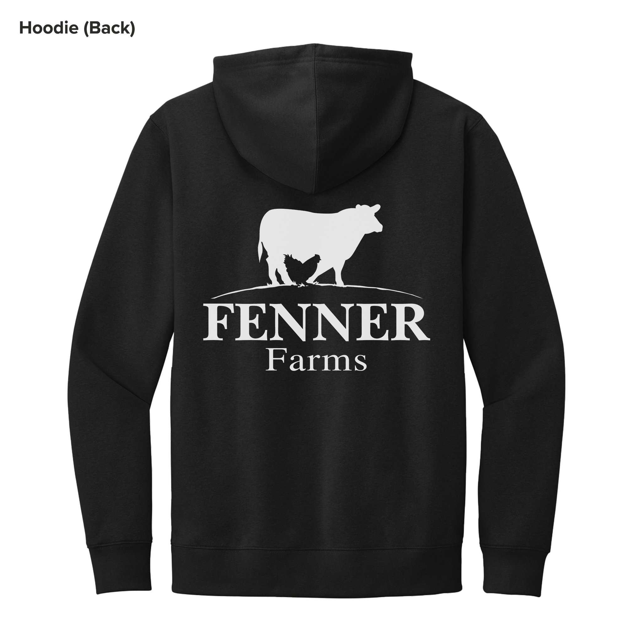 Fleece Hoodie - Black