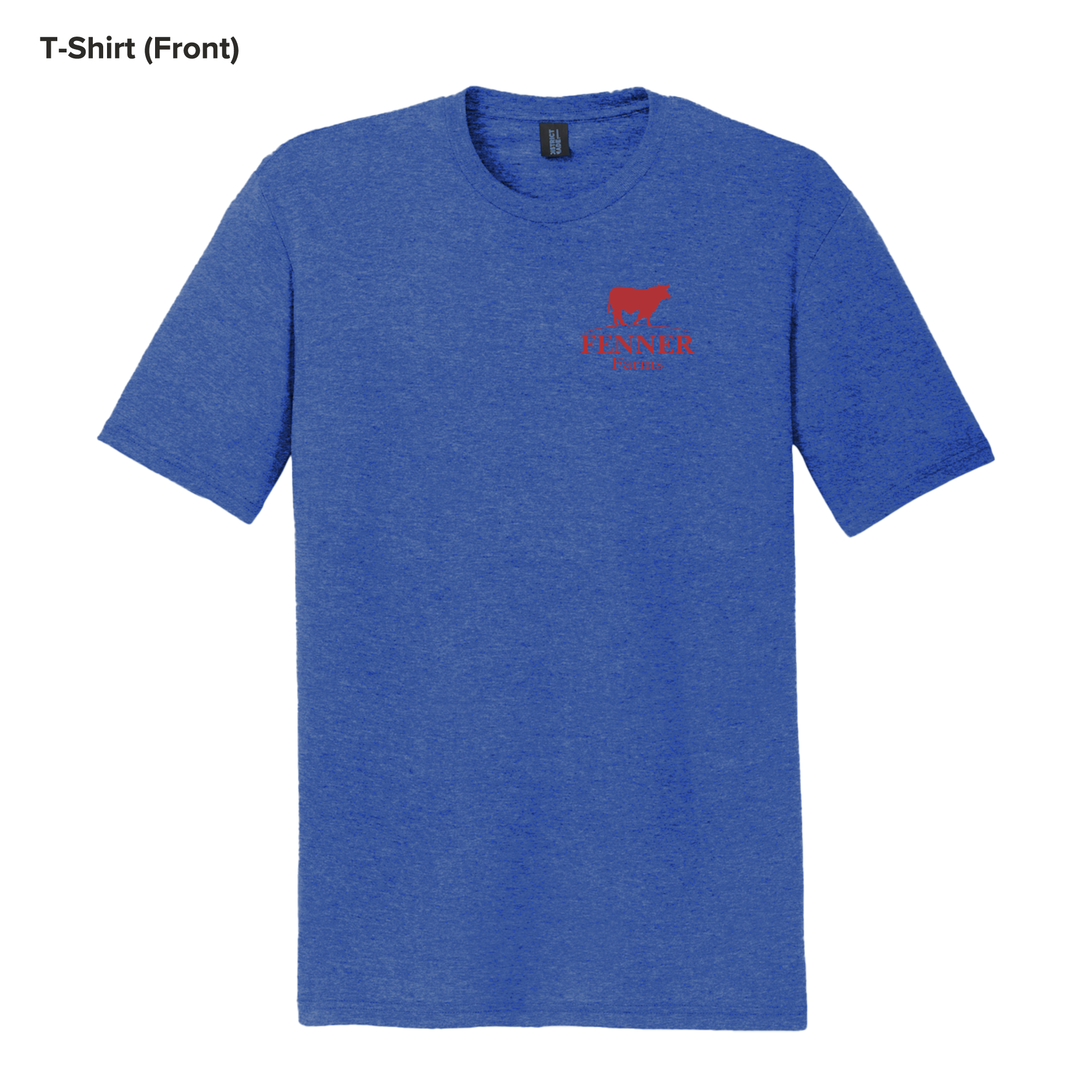 NEW - T-Shirt - Limited Edition - USA Cow (Royal Frost)