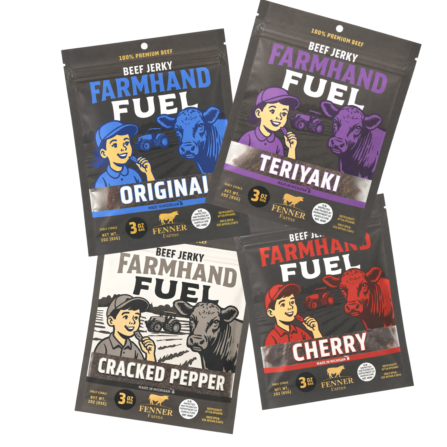 Ultimate Pack - Beef Jerky - Fenner Farms Farmhand Fuel