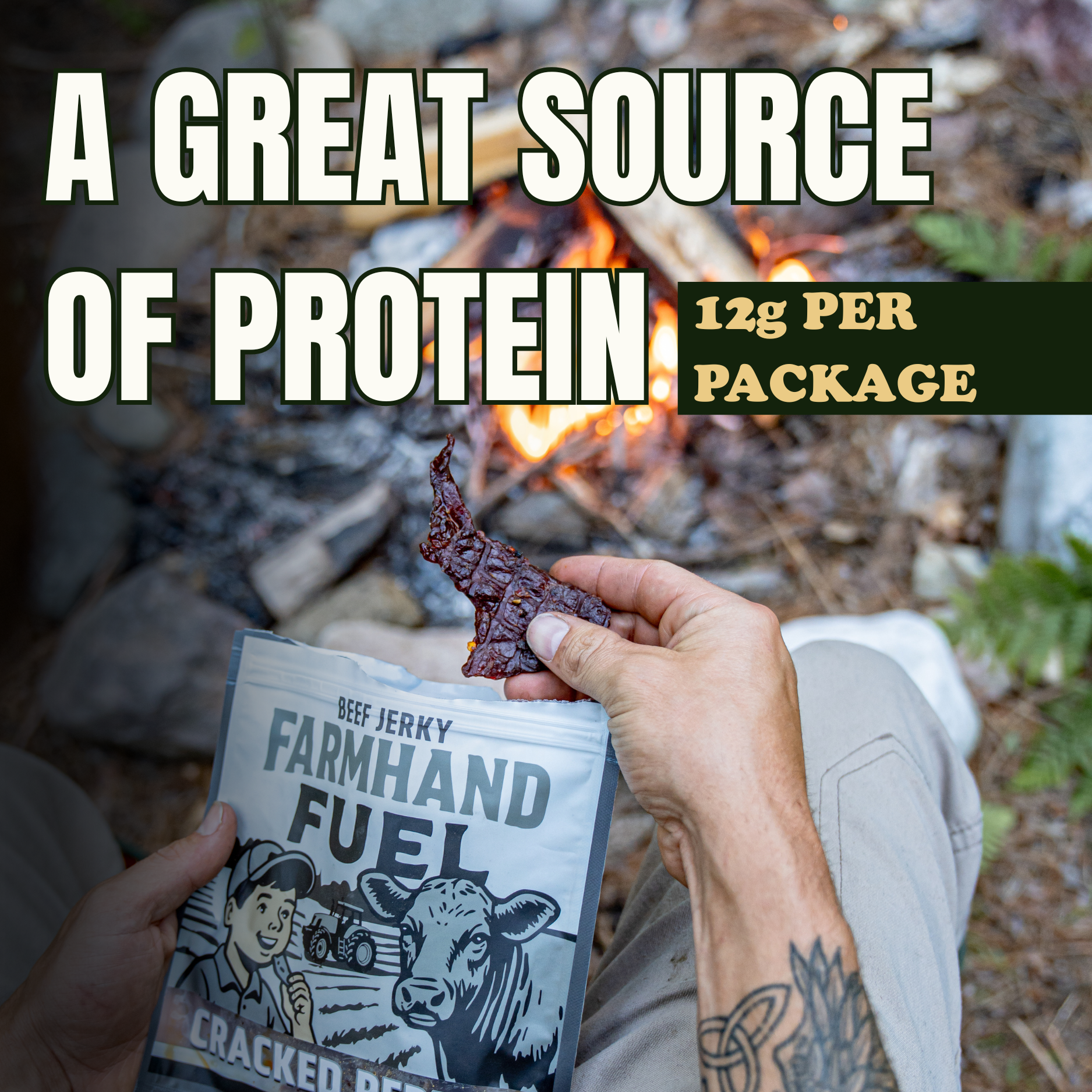 Ultimate Pack - Beef Jerky - Fenner Farms Farmhand Fuel
