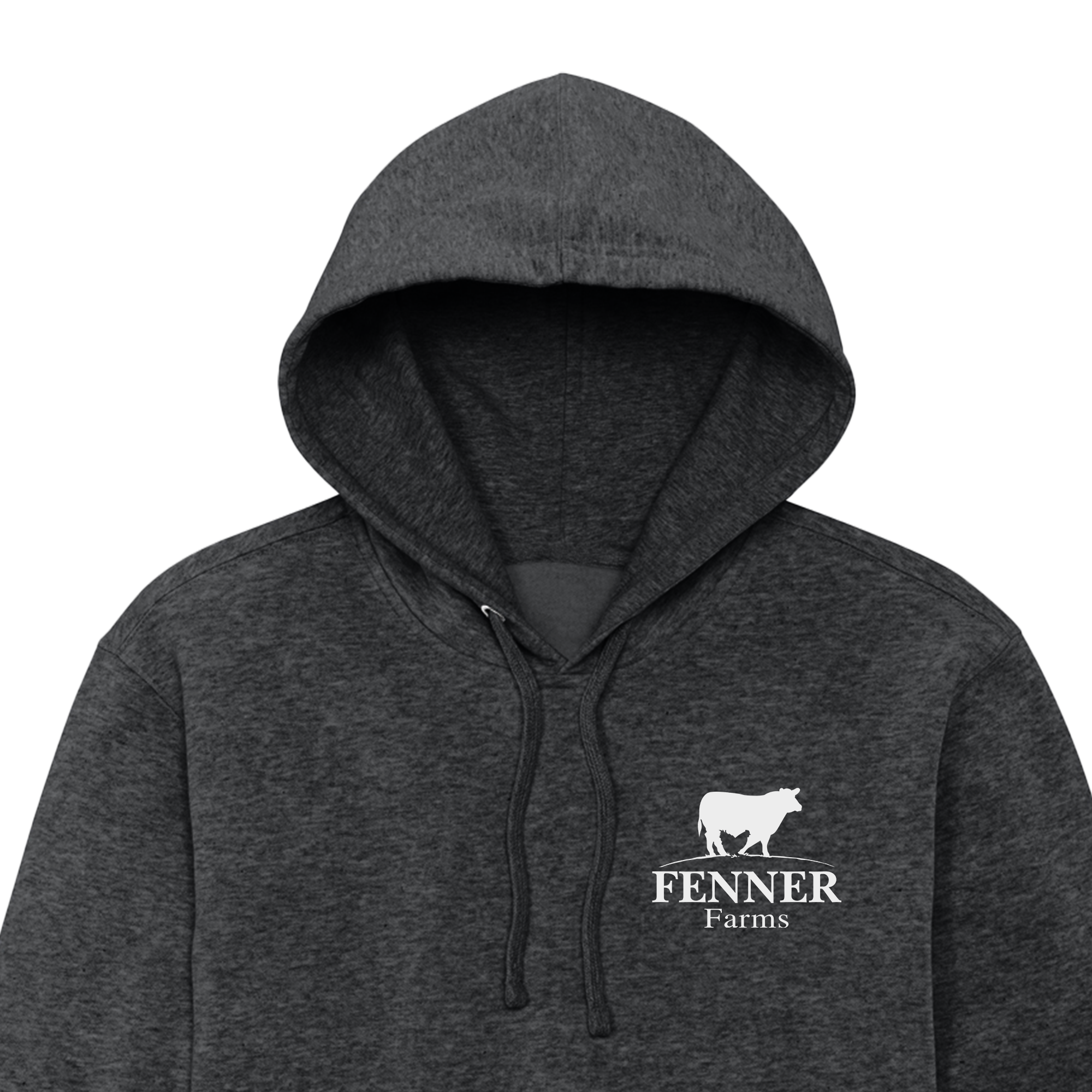 Fleece Hoodie - Dark Heather