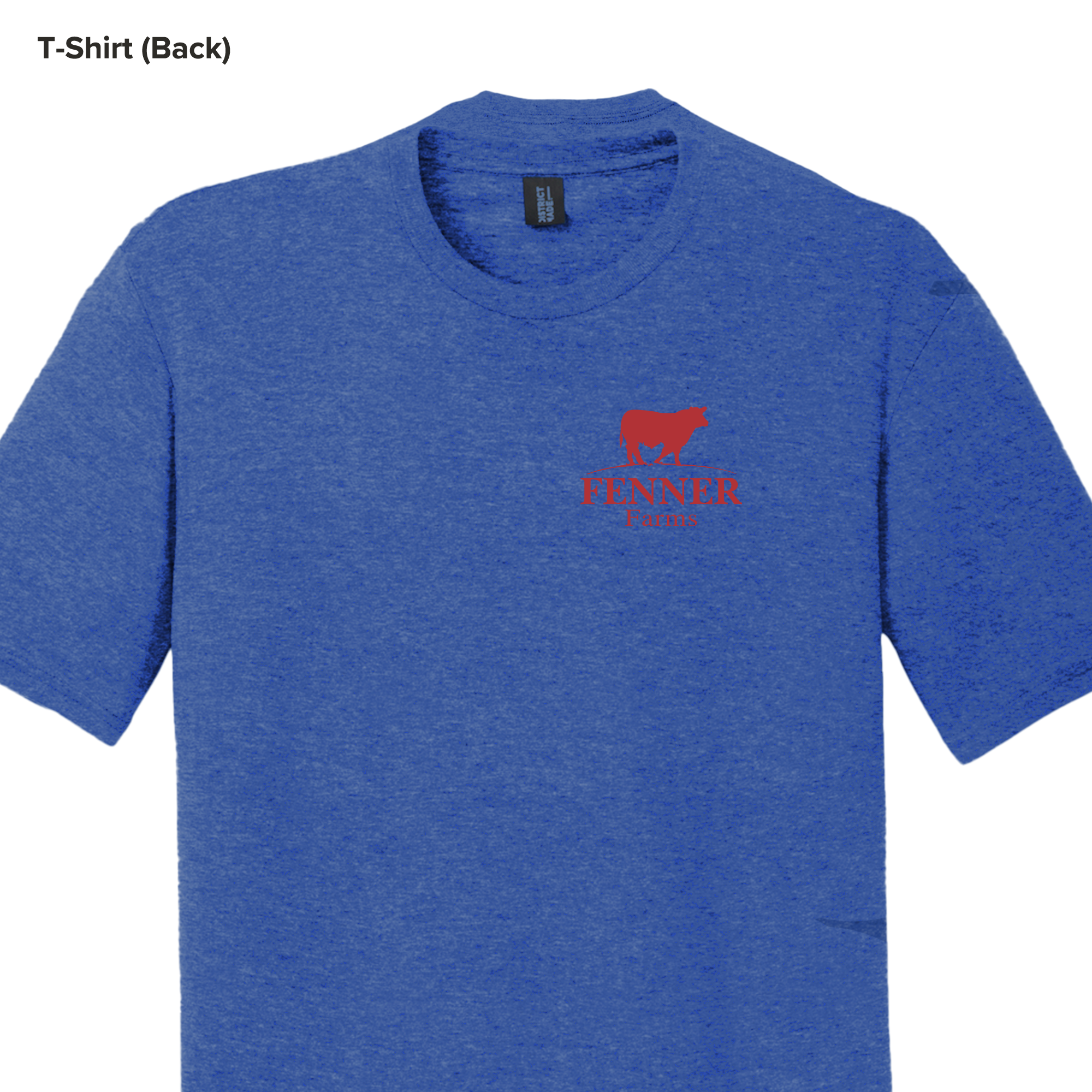 NEW - T-Shirt - Limited Edition - USA Cow (Royal Frost)
